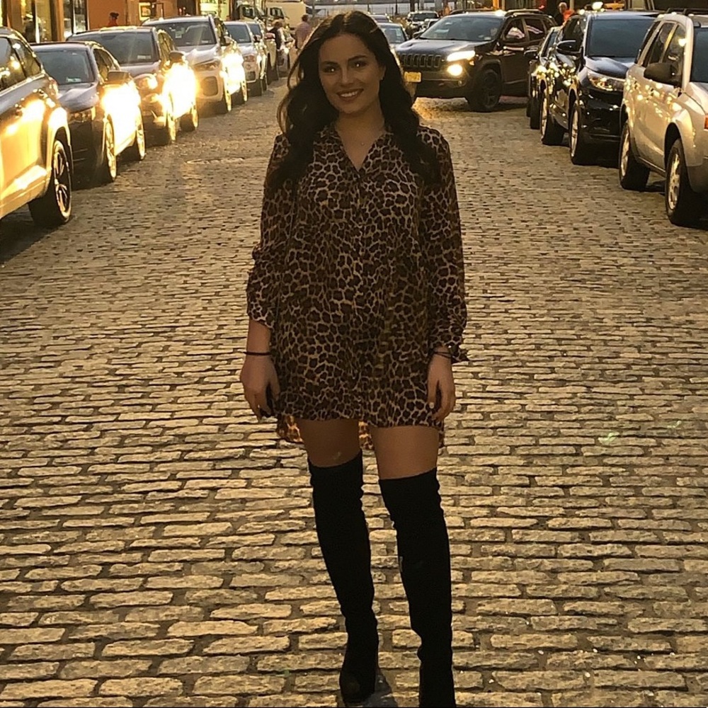 Zara Leopard Dress